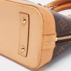 Pre Owned Louis Vuitton Monogram Canvas Alma BB Bag