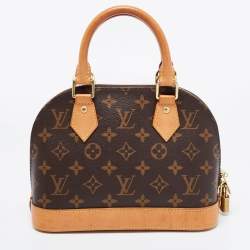 Pre Owned Louis Vuitton Monogram Canvas Alma BB Bag