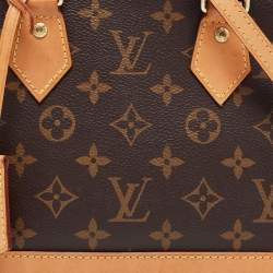 Pre Owned Louis Vuitton Monogram Canvas Alma BB Bag