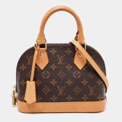 Pre Owned Louis Vuitton Monogram Canvas Alma BB Bag