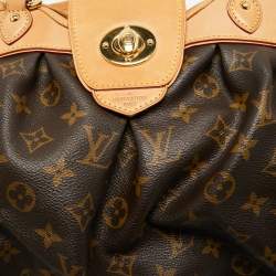 Pre Owned Louis Vuitton Brown Monogram Canvas Boetie MM Bag