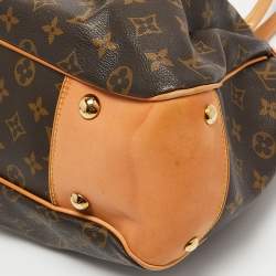 Pre Owned Louis Vuitton Brown Monogram Canvas Boetie MM Bag