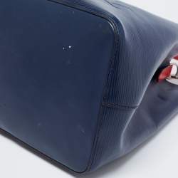 Pre Owned Louis Vuitton Blue Epi Leather NeoNoe MM Bag