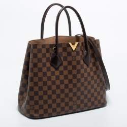 Pre Owned Louis Vuitton Damier Ebene Canvas Kensington Bag