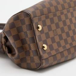 Pre Owned Louis Vuitton Damier Ebene Canvas Trevi PM Bag