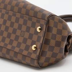 Pre Owned Louis Vuitton Damier Ebene Canvas Trevi PM Bag