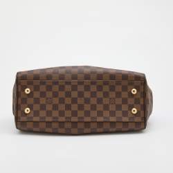Pre Owned Louis Vuitton Damier Ebene Canvas Trevi PM Bag