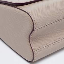 Pre Owned Louis Vuitton Beige Epi Leather Twist MM Bag