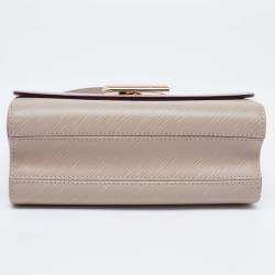 Pre Owned Louis Vuitton Beige Epi Leather Twist MM Bag