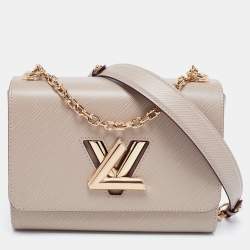 Louis Vuitton, Bags, In Stores Louis Vuitton Twist Mm Matte Epi Black Gold  Shoulder Bag