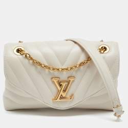 Louis Vuitton New Wave Chain Bag GM Ivoire Full Set - THE LUXURY CABINET