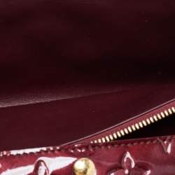 Louis Vuitton Amarante Monogram Vernis Sarah Wallet