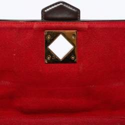 Pre Owned Louis Vuitton Damier Ebene Bergamo MM Bag