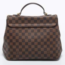 Pre Owned Louis Vuitton Damier Ebene Bergamo MM Bag