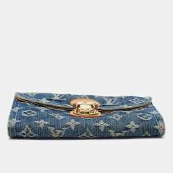 Louis Vuitton Monogram Denim Amelia Wallet