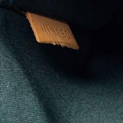 Pre Owned Louis Vuitton Vert Bronze Monogram Vernis Alma GM Bag