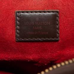 Pre Owned Louis Vuitton Damier Ebene Canvas and Leather Trevi GM Bag