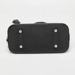 Pre Owned Louis Vuitton Black Epi Leather Alma PM Bag