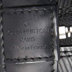Pre Owned Louis Vuitton Black Epi Leather Alma PM Bag