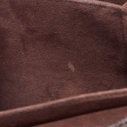 مملوكة مسبقًا Louis Vuitton Brown Monogram Canvas and Leather Pochette Metis Bag