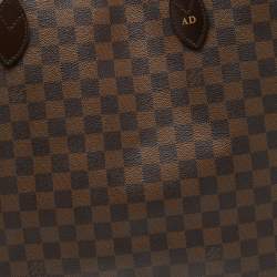 Pre Owned Louis Vuitton Damier Ebene Canvas Neverfull GM Bag