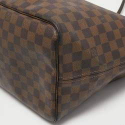 Pre Owned Louis Vuitton Damier Ebene Canvas Neverfull GM Bag