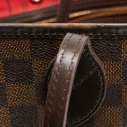 Pre Owned Louis Vuitton Damier Ebene Canvas Neverfull GM Bag