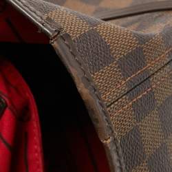 Pre Owned Louis Vuitton Damier Ebene Canvas Neverfull GM Bag