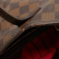 Pre Owned Louis Vuitton Damier Ebene Canvas Neverfull GM Bag