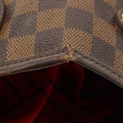 Pre Owned Louis Vuitton Damier Ebene Canvas Neverfull GM Bag