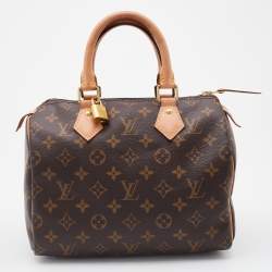 Pre Owned Louis Vuitton Monogram Canvas Speedy 25 Bag
