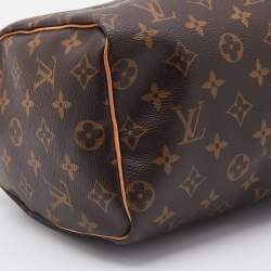 Pre Owned Louis Vuitton Monogram Canvas Speedy 25 Bag
