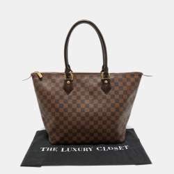مملوكة مسبقًا Louis Vuitton  Damier Ebene  Saleya MM Tote