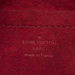 Pre Owned Louis Vuitton White Multicolor Monogram Canvas Audra Bag