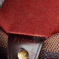 Pre Owned Louis Vuitton Damier Ebene Canvas Clifton Bag