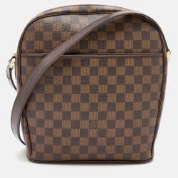 Pre Owned Louis Vuitton Damier Ebene Canvas Ipanema GM Bag