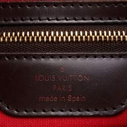 Pre Owned Louis Vuitton Damier Ebene Canvas Cabas Rivington Tote