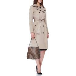 Pre Owned Louis Vuitton Damier Ebene Canvas Cabas Rivington Tote