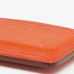 Pre Owned Louis Vuitton Piment Epi Leather Card Holder
