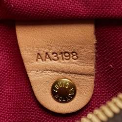 Pre Owned Louis Vuitton Patches Monogram Speedy Bandouliere 30 Bag