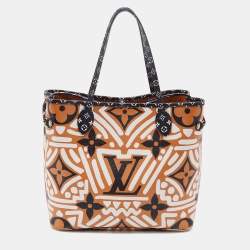Louis Vuitton Limited Edition Monogram Crafty Neverfull MM Tote (SHF-1 –  LuxeDH