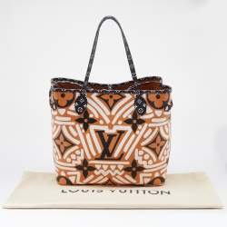 Pre Owned Louis Vuitton Multicolor Giant Monogram Canvas Limited Edition Crafty Neverfull NM MM Bag