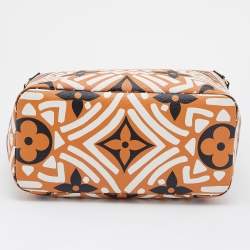 Pre Owned Louis Vuitton Multicolor Giant Monogram Canvas Limited Edition Crafty Neverfull NM MM Bag