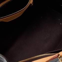 Pre Owned Louis Vuitton Amarante Monogram Vernis Brea MM Bag