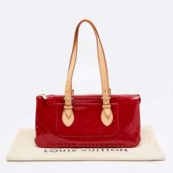 Pre Owned Louis Vuitton Pomme D'amour Monogram Vernis Rosewood Avenue Bag