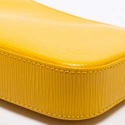 Pre Owned Louis Vuitton Citron Epi Leather Pochette Accessories Bag
