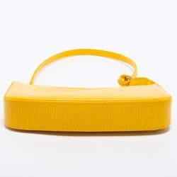 Pre Owned Louis Vuitton Citron Epi Leather Pochette Accessories Bag