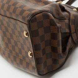 Pre Owned Louis Vuitton Damier Ebene Canvas Trevi PM Bag