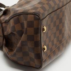 Pre Owned Louis Vuitton Damier Ebene Canvas Trevi PM Bag