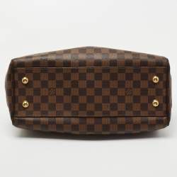 Pre Owned Louis Vuitton Damier Ebene Canvas Trevi PM Bag